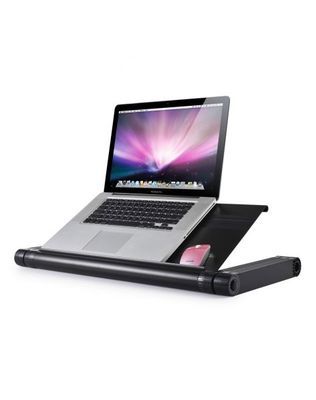 OMAX&J2电脑配件专场 A6笔记本电脑桌黑色，随身携带的便利选择